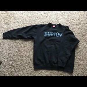 Burton black sweater L